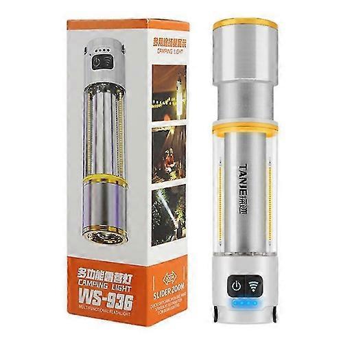 Flashlight,1Pcs Multifunctional Super Bright Long Distance Rechargeable Flashlight