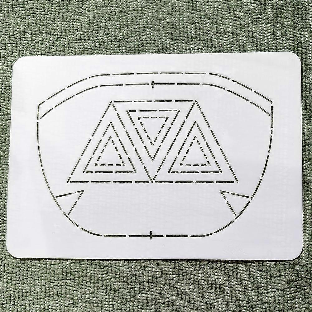 Premium Quilting Template Stencils Plastic Patchworks Tool for DIY Craft Art