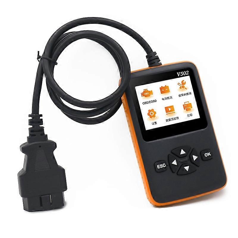Type A V502 9V-36V Car Fault Code Reader ELM327 OBD2 Automobile Vehicle Engine Diagnostic Tool