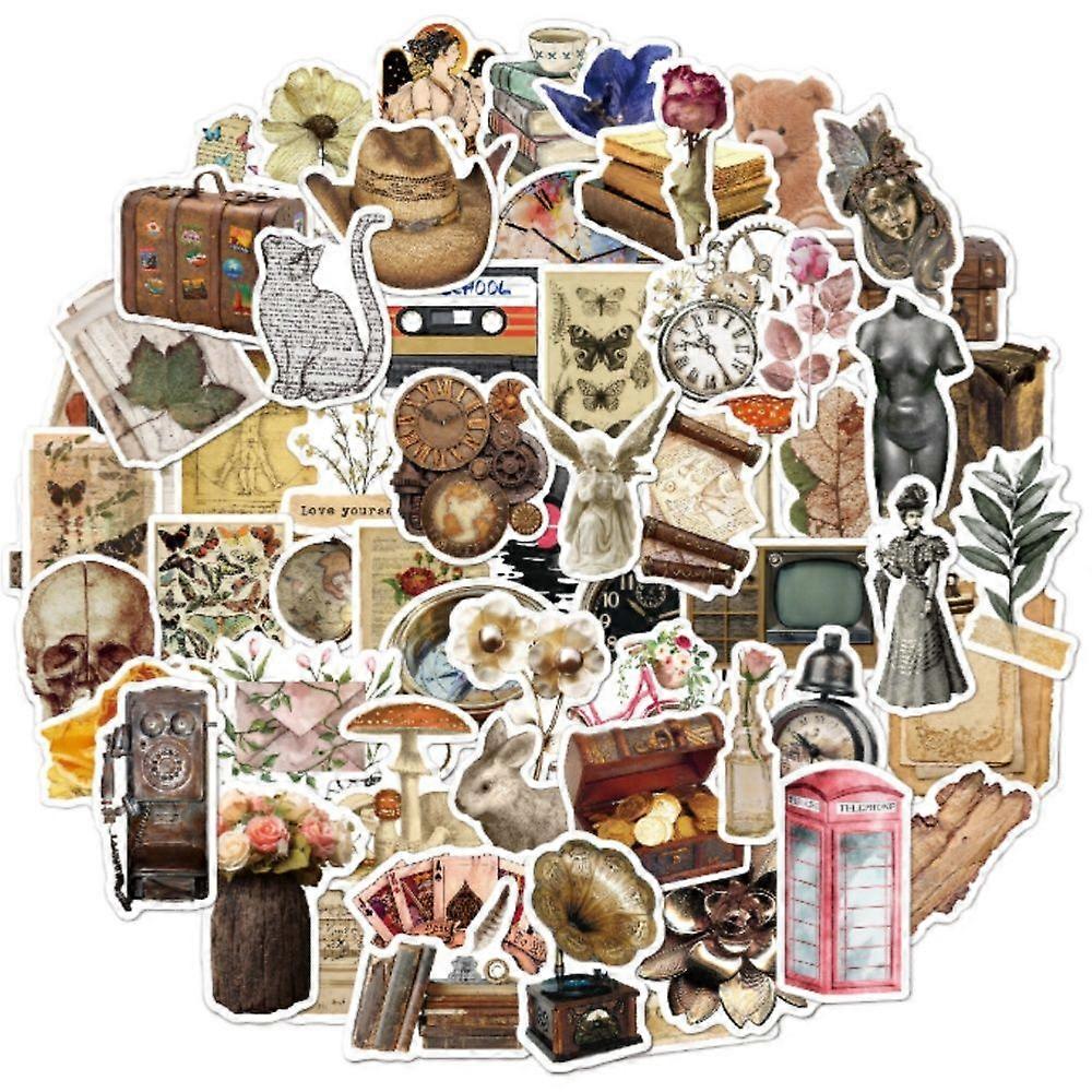 100pcs Vintage Stickers