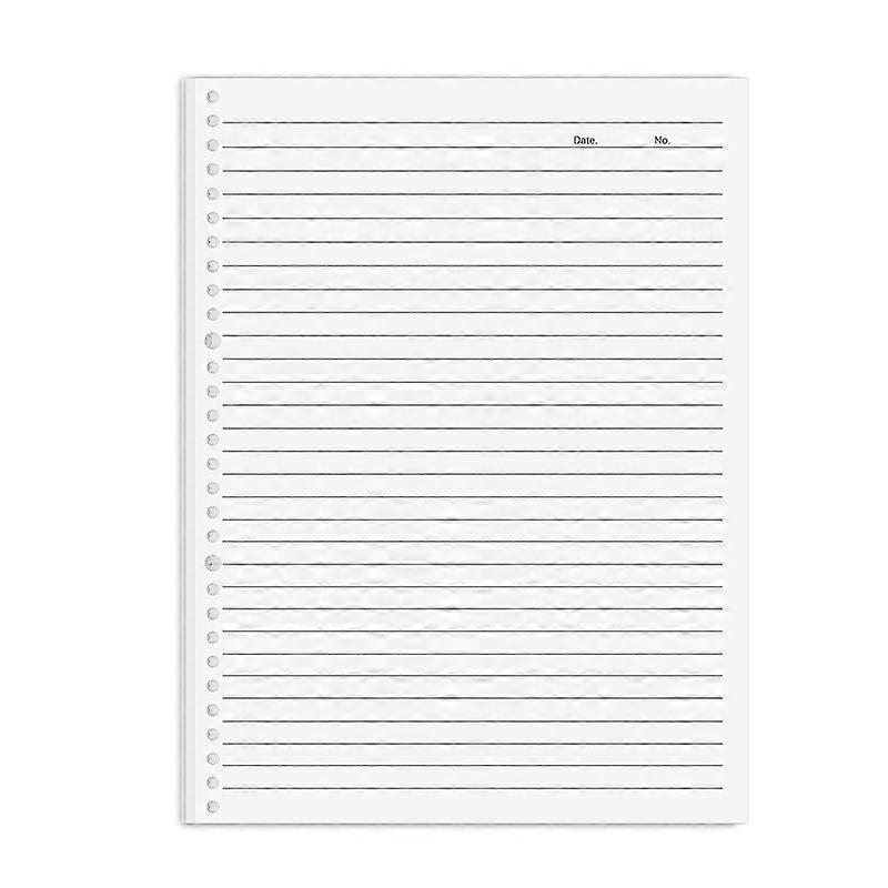 INF A4 Fill Paper 60 Sheets Loose Sheet Horizontal Line Refill