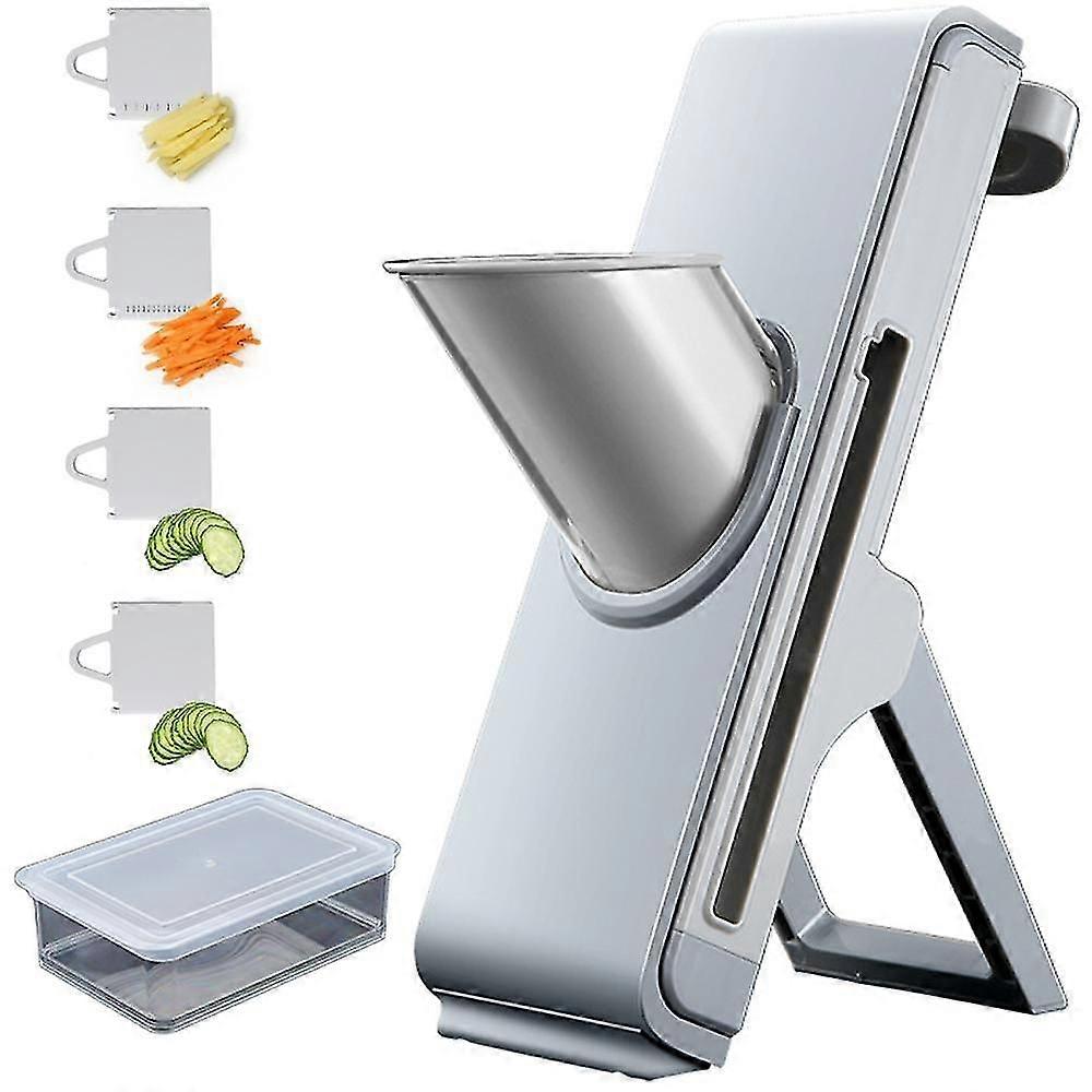 Mandoline Slicer For Kitchen And Vegetable Chopper, Adjustable Thiness Safe Julienne Slicer Food, Veggie Slicer For Fruit/potato/cucumber/onion/me,054