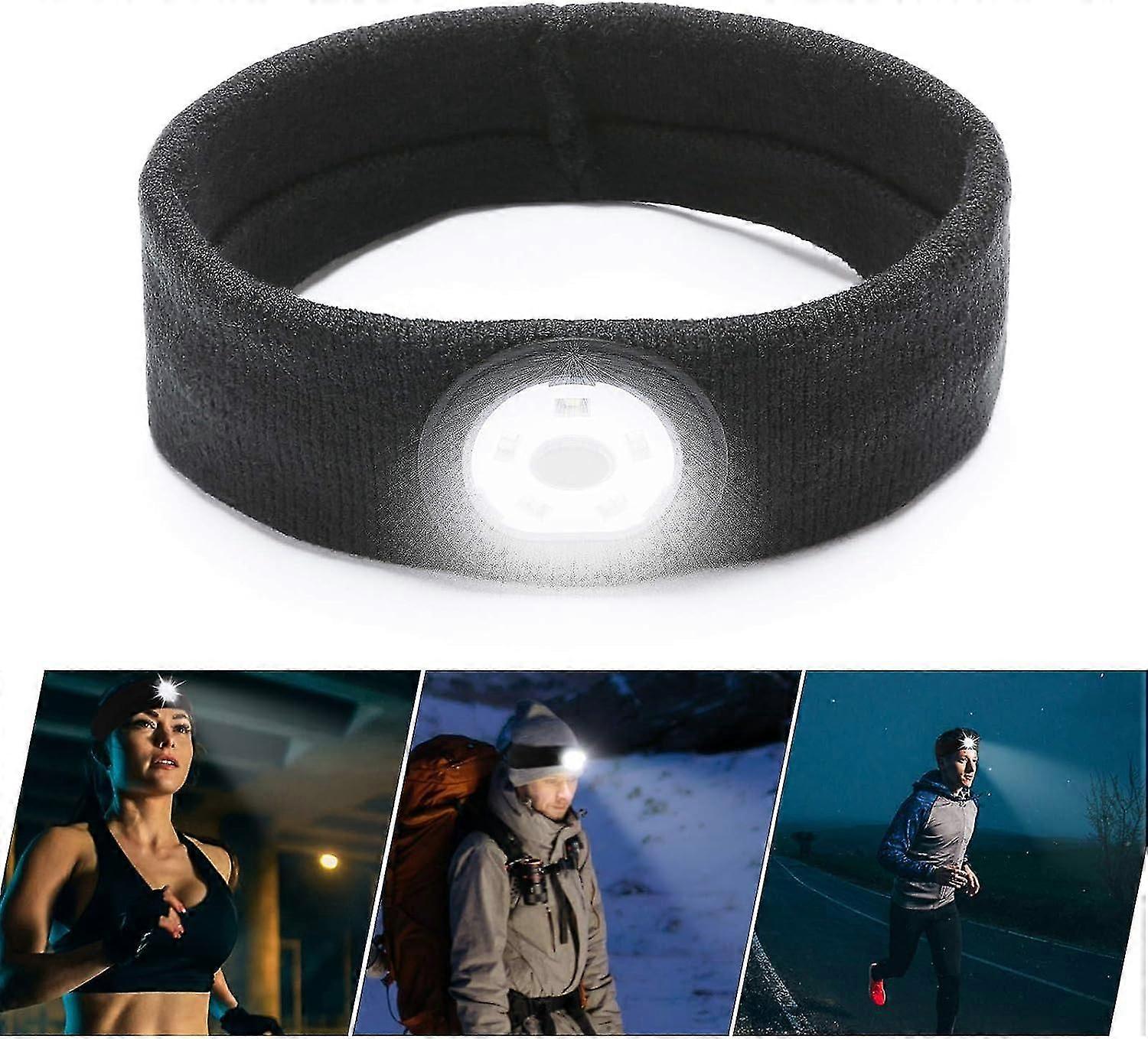 Rechargeable Led Headlamp For Outdoor Running And Cycling