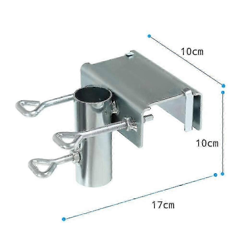 Parasol Holder For Rectangular Railings Parasol Stand Adjustable Use