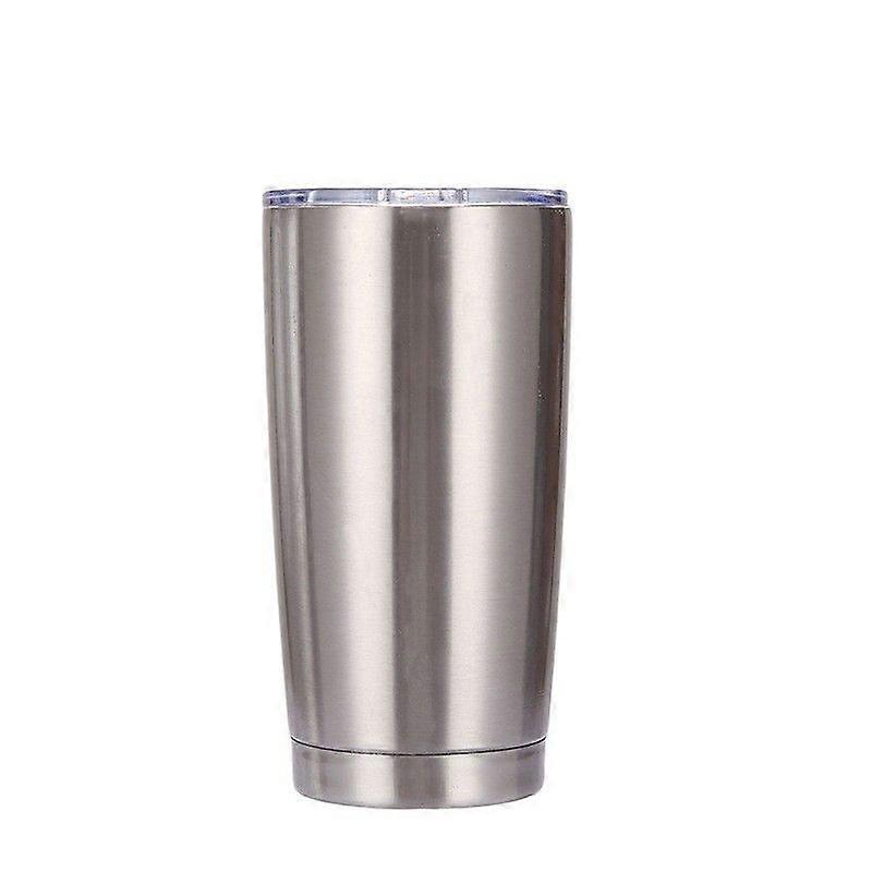 20 oz rustfritt stål bilkopp dobbeltlags rustfritt stål termoskopp bil bærbar iskopp