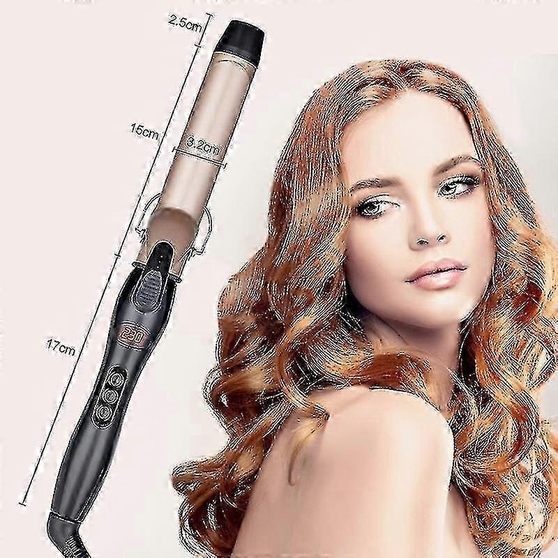 3D Hair Press Iron - Premium Hair Straightener & Curler