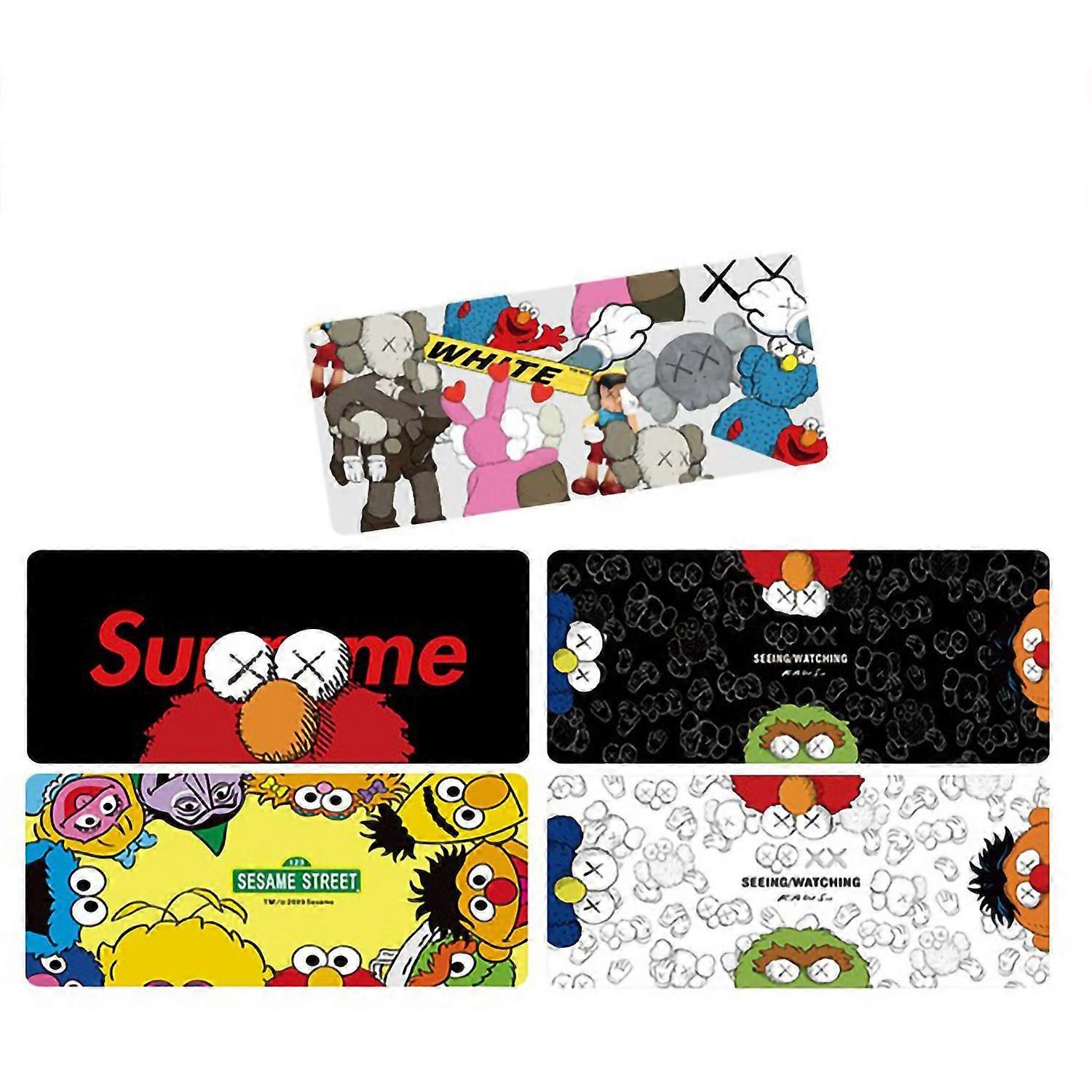 Large Mouse Pad Anti Slip Clear Printing Cartoon Soft Comfortable Cute Desk Pad Protector for Home O