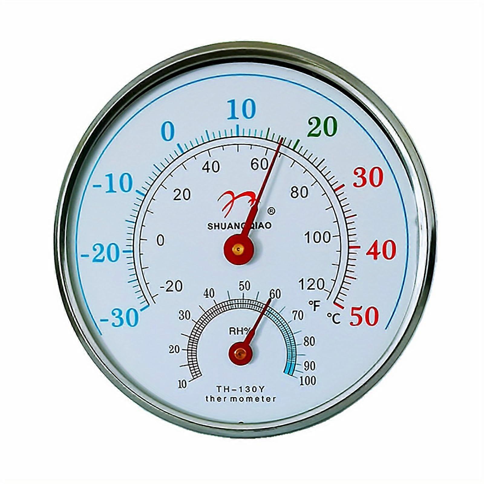 Induction Thermometer Hygrometer, Dual Display F°/C°, Humidity Monitor for Home Office Indoor Plant Care