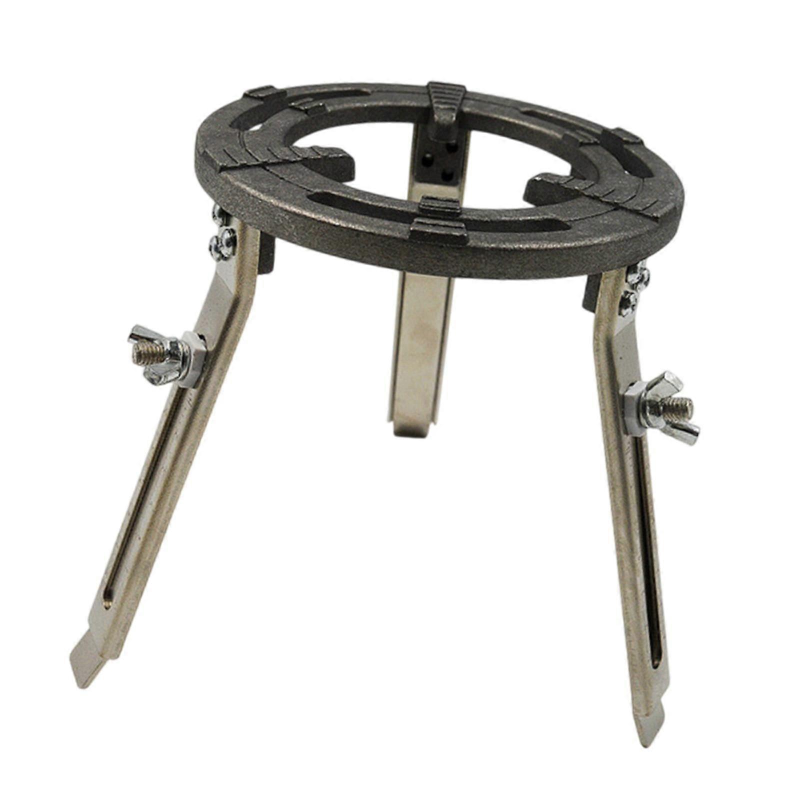 Chemistry Lab Adjustable Tripod Sturdy Accessories Simple Assembly Removable Iron Material