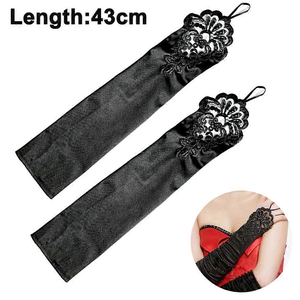 Opera Handskar, Satin Handskar, Brud