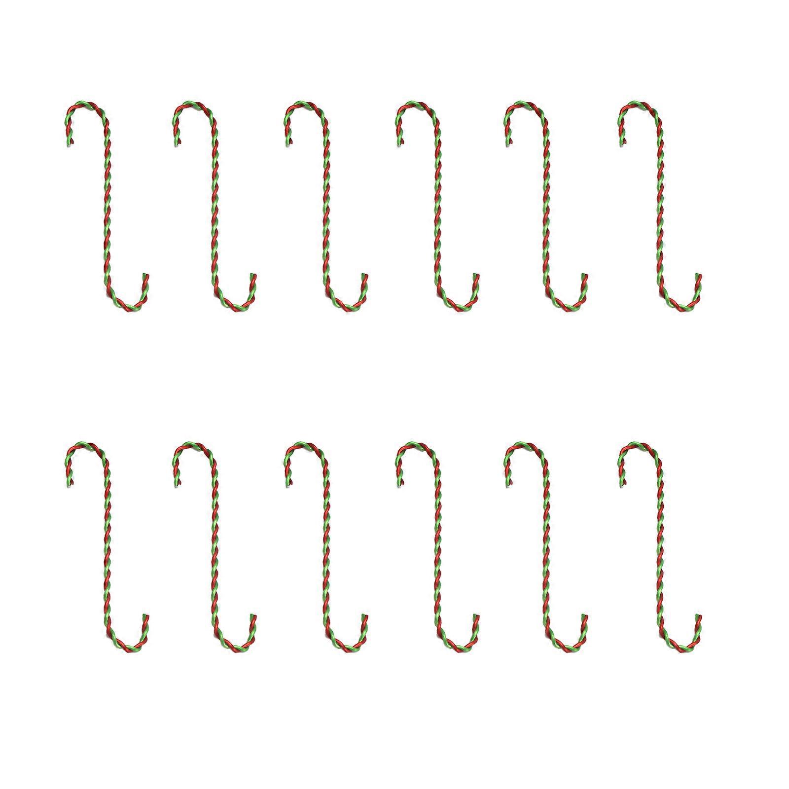 Christmas S-shaped Hook, Multi-color Metal Hook