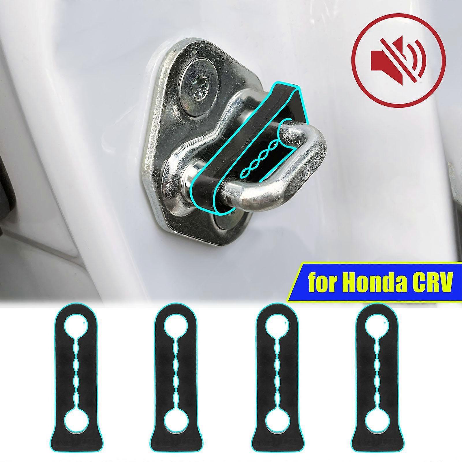 Car Door Lock Sound Deadener Damper Buffer For Honda CRV CR-V 2007-2023 Rattling Screaks Quiet Noise Deaf Soundproofing seal
