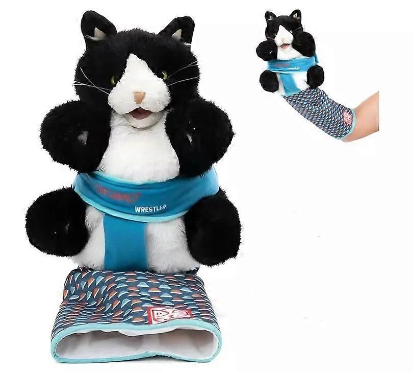 Cats Puppet Wrestler, Cats Hand Puppets Soft Plush Dolls Stuffed Animal Toys
