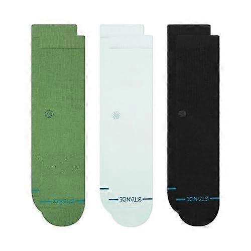 Icon 3 pack Crew Socks Stance Mens M