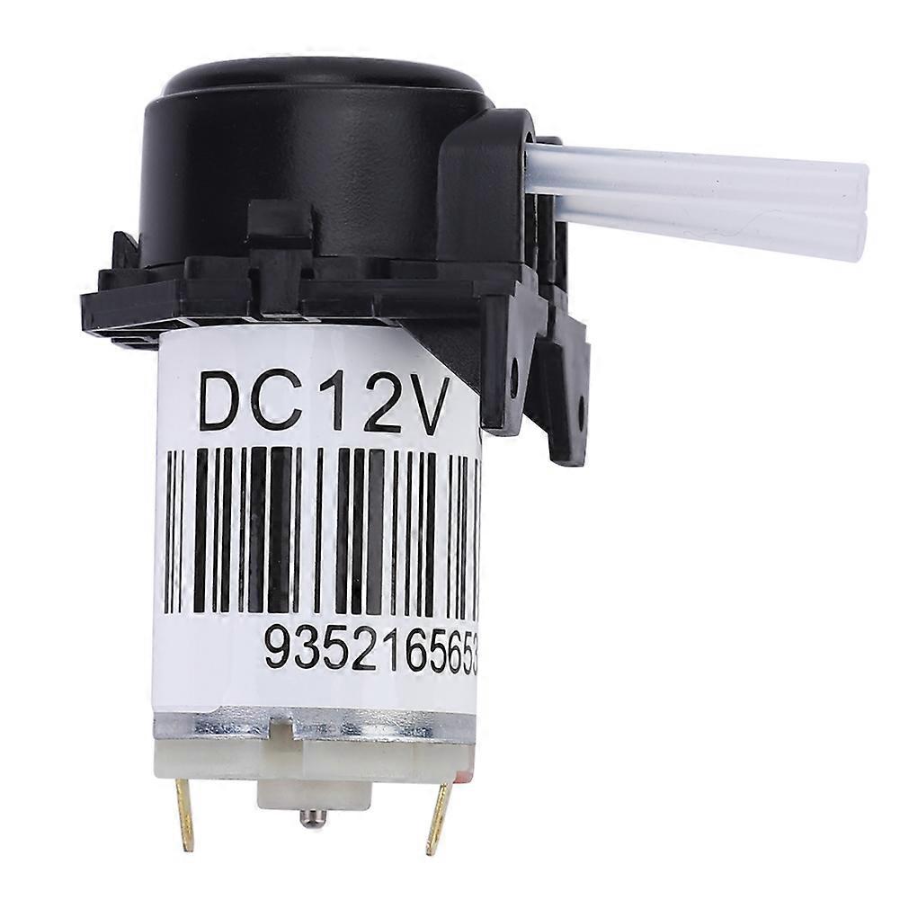 Right-Angle Micro Peristaltic Pump with Silicone Tube for Experiments