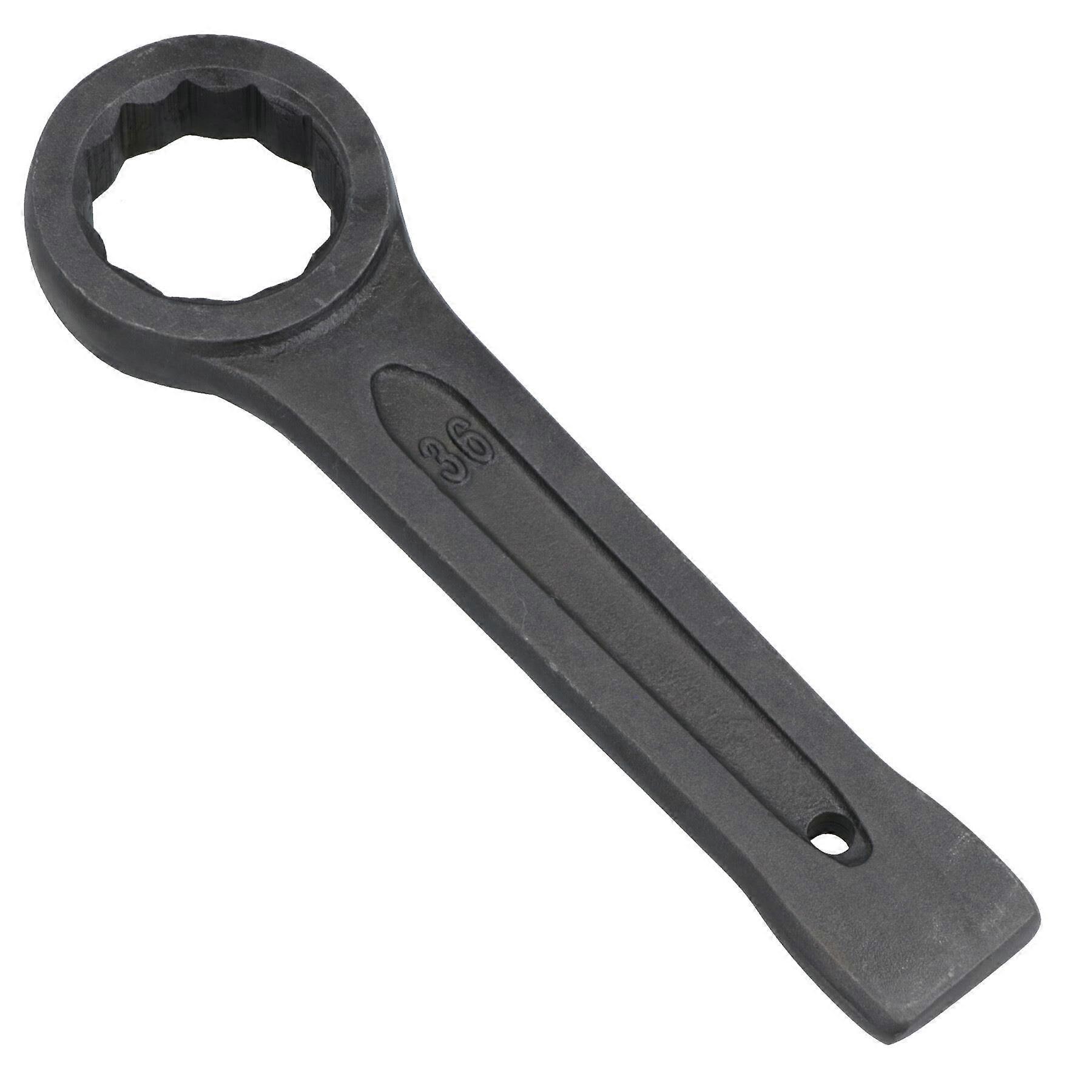 36mm Slogging Box End Striking Ring Wrench Spanner Bi-Hex 12 Sided Metric