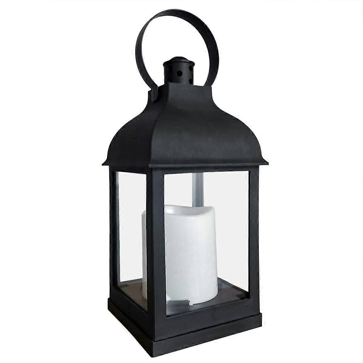 Timer Flameless Candle Lantern, Battery Operated