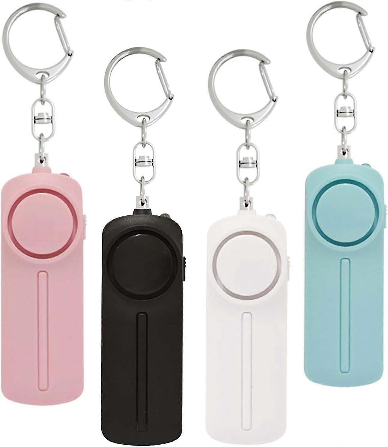Personal Alarm for Women Self Defense, Loud Siren Security Alarm Keychain with Bright LED Light, Compact Portable Protection Device for Emergency