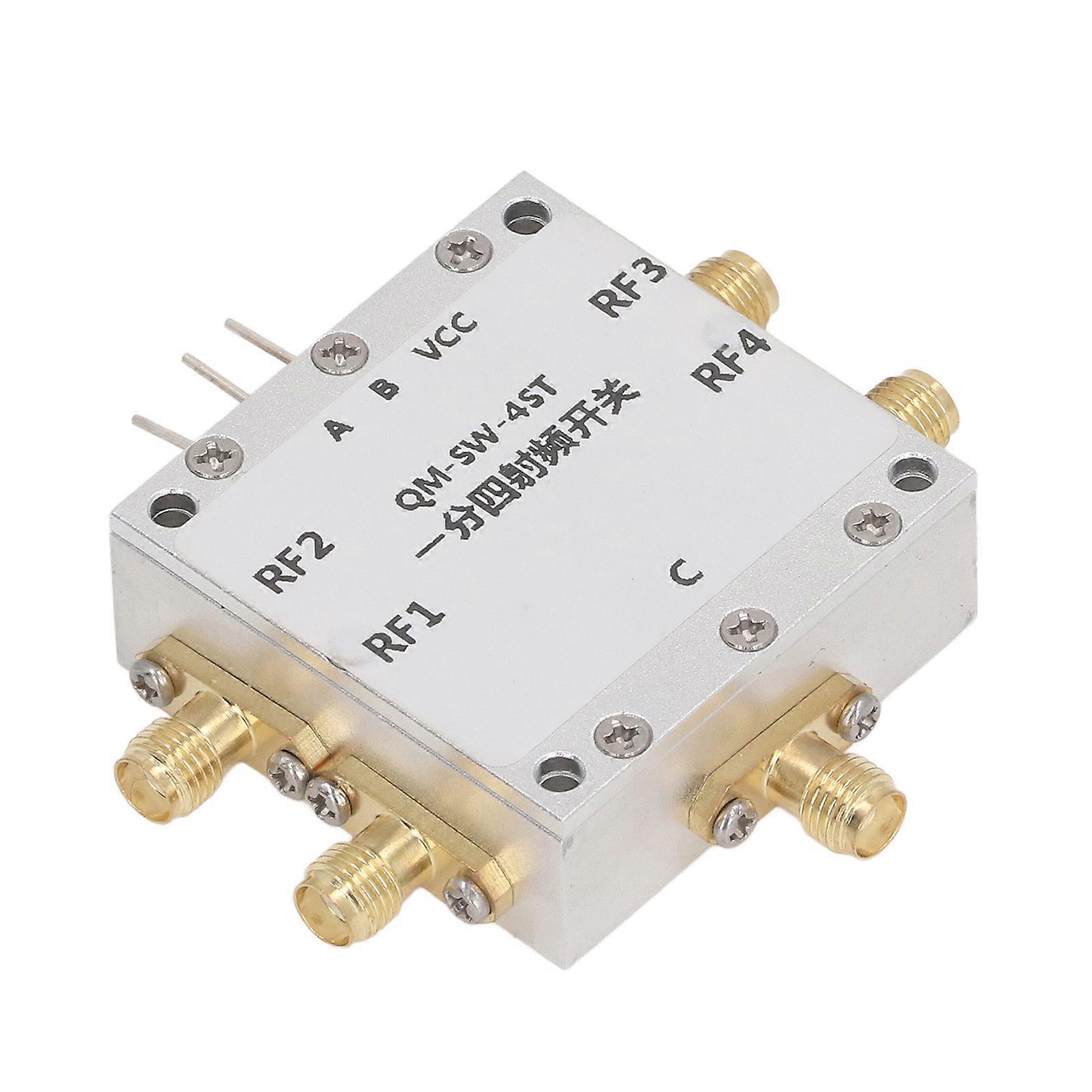 RF Switch Module 0.1‑6GHz High Isolation Wide Band Low Insertion Loss SP4T RF Switch 