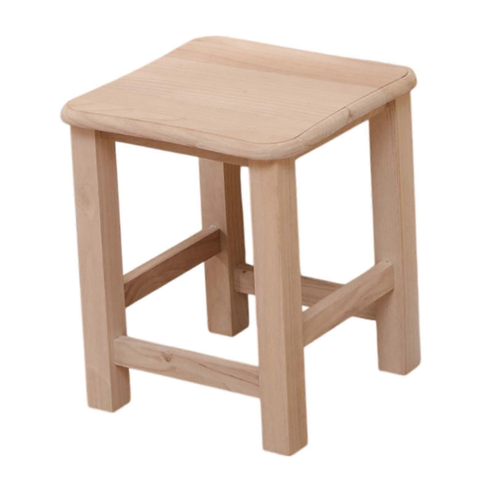 שרפרף רגל מעץ שרפרף נעליים שרפרף קטן לדלת חדר שינה בסגנון חדר שינה A