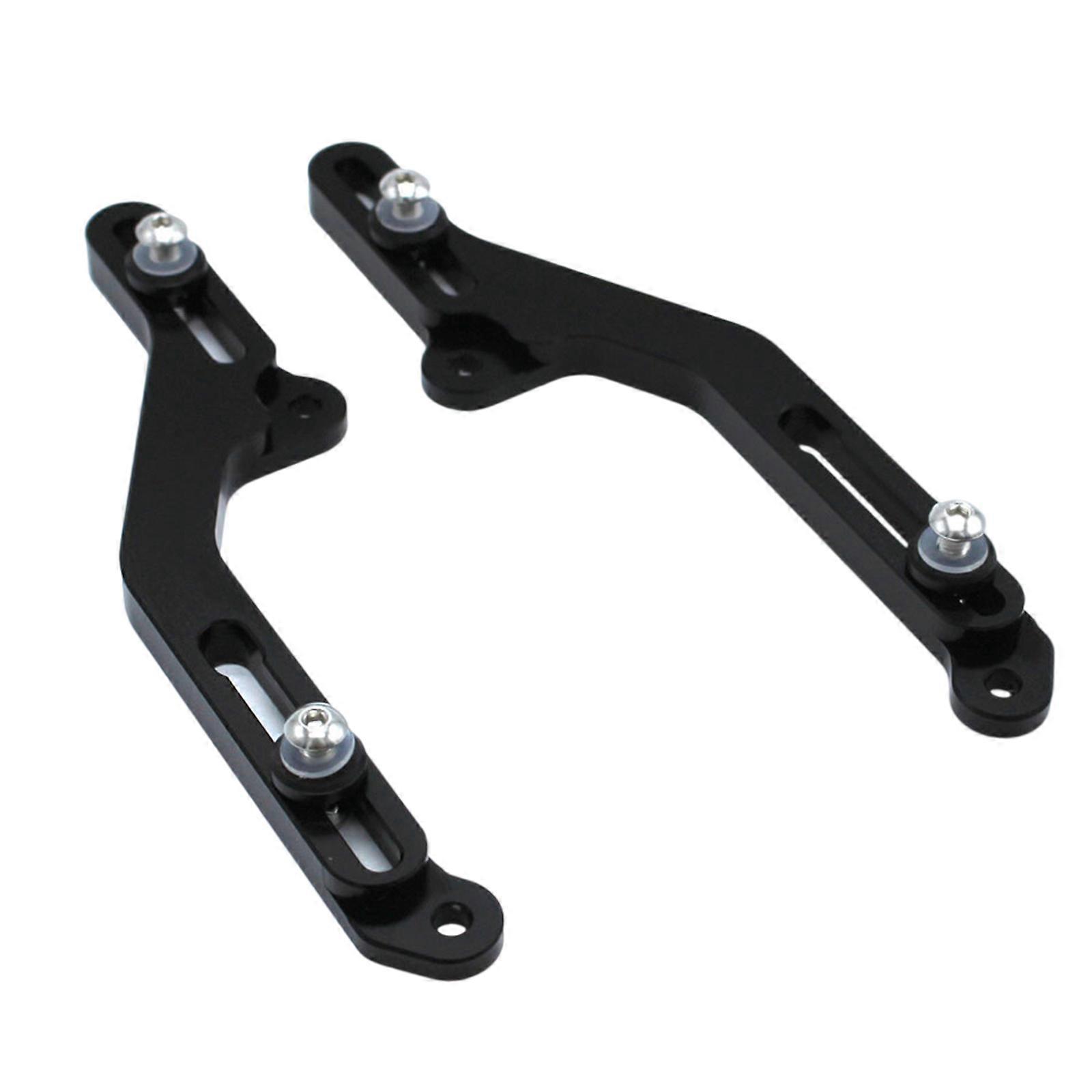 Motorcycle Windshield Windscreen Lifting Risings Adjustable Bracket Holders for 2021-2022 Accessories Black