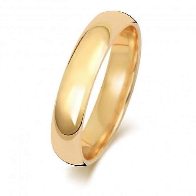 Wedding Band 18K Trad Court 4mm-1.45 Wedding Ring WQ164M