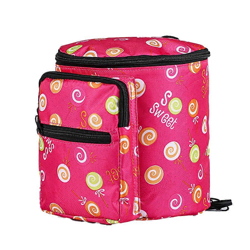 Crafts In Style: Portable Craft Tote, Clear Accessory Pocket, Personalized Fashion Item, Water Proof, Multiple Pattern Options, High Quality Material