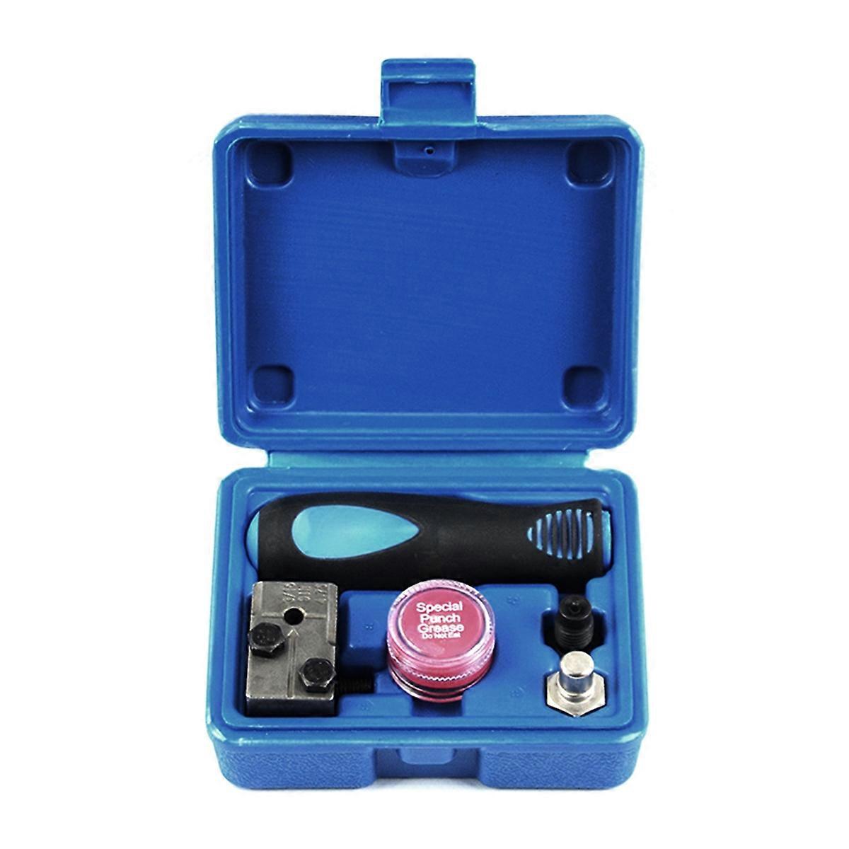 3/16in Double Flaring Tool Handheld Brake Line Double Tool for Motorcycle Automotive Truck Brake Line Flaring Tool