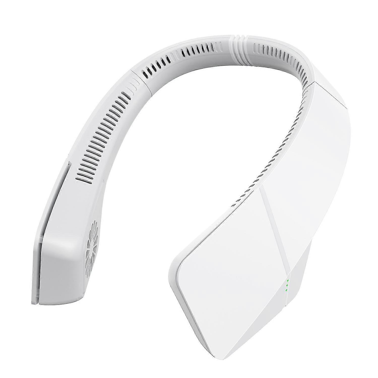 Adjustable Windpower Hanging Neck Fan (Grey)