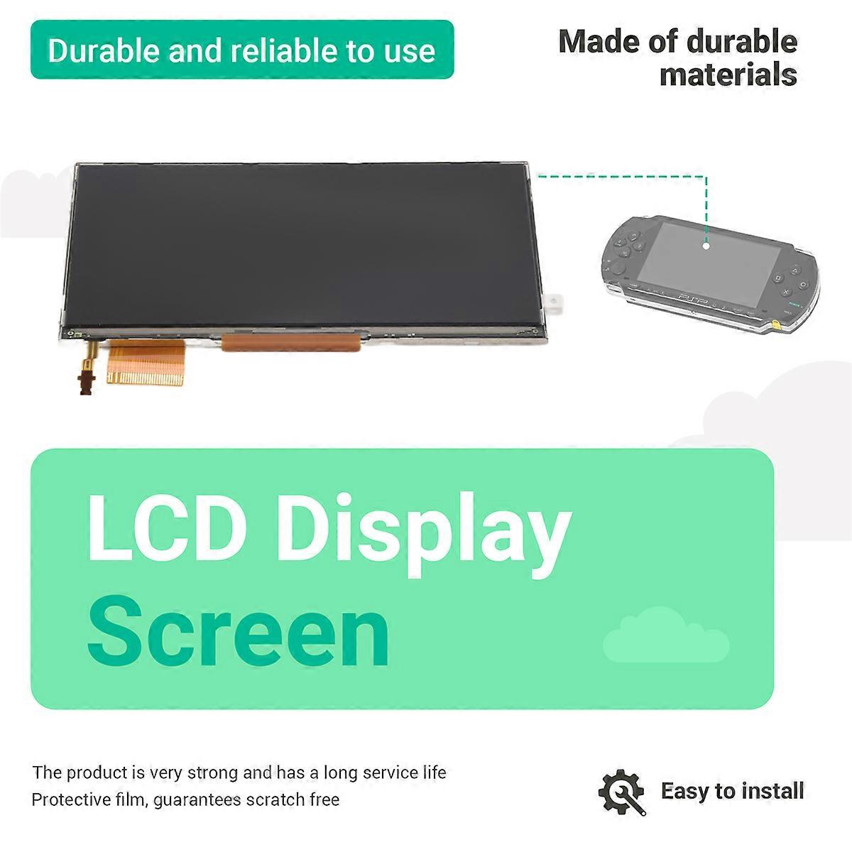 LCD Display Screen for PSP3000/ PSP 3000 Replacement Display Screen Total Host Console