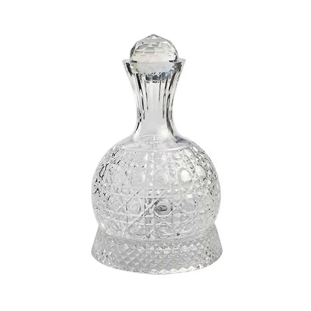 Crystal Glass Cup for Wine, Rotation Tumbler, Wine Aerator, Decanter