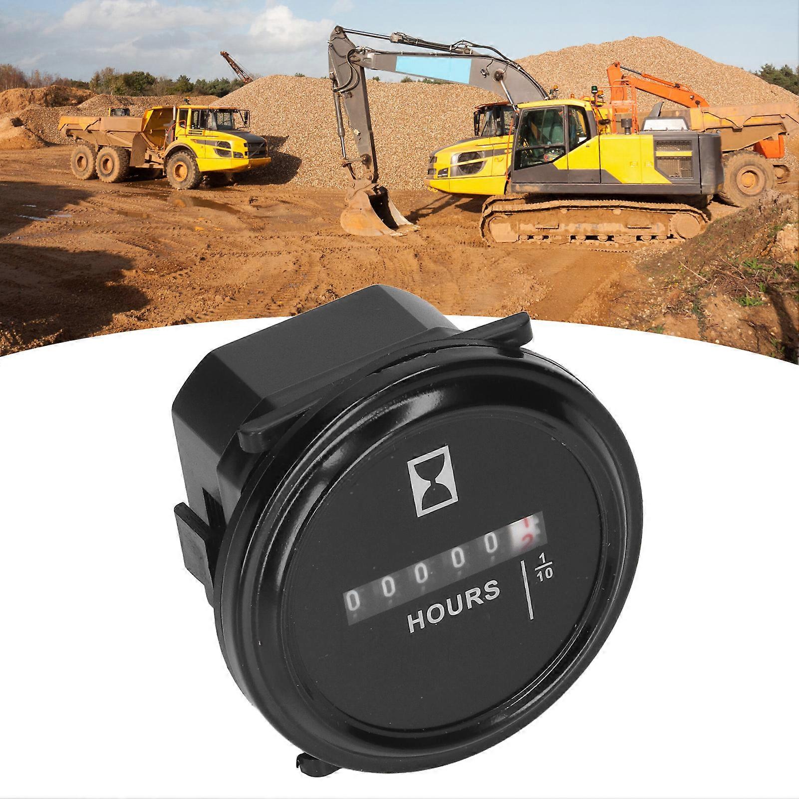 Hour Meter SH 1 99999.9H AC/DC 6-80V Fully Sealed Quartz Gauge