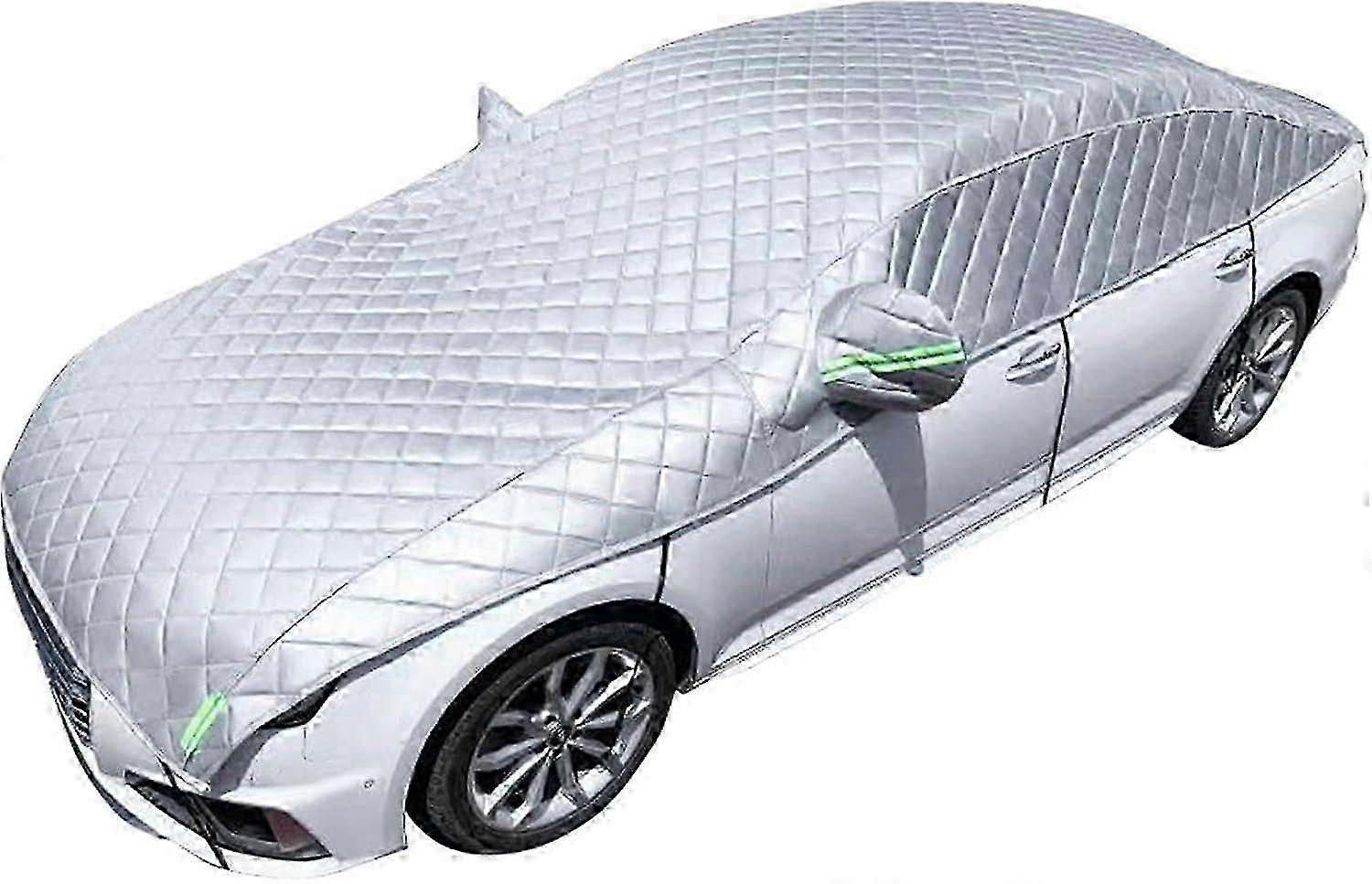 Μισό κάλυμμα αυτοκινήτου για Volvo XC40 XC60 XC90 V60 V90 S60 αδιάβροχο ανθεκτικό στην υπεριώδη ακτινοβολία με αντανακλαστικές λωρίδες