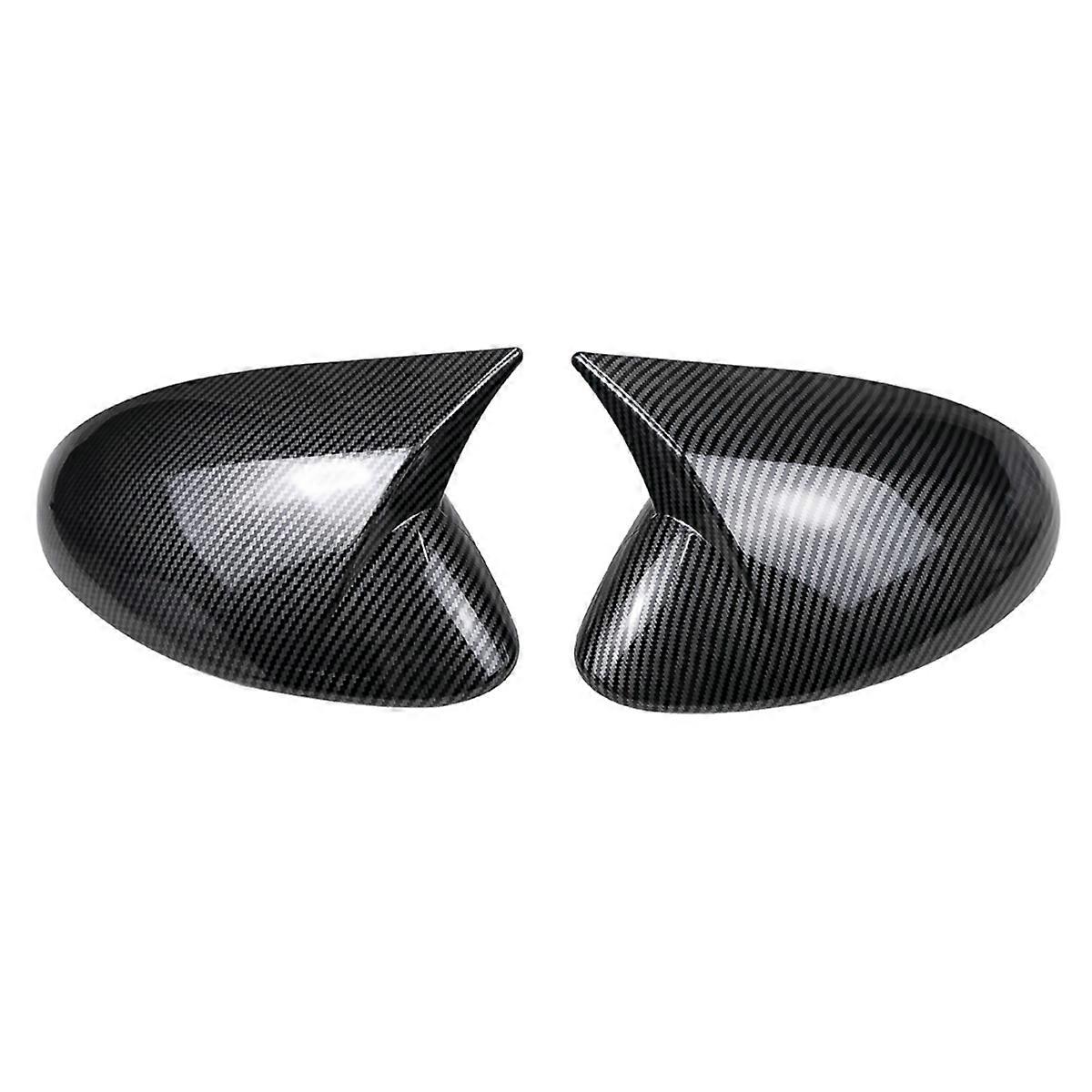For Stelvio 18-23 Rearview Side Mirror Cover,Carbon Fiber