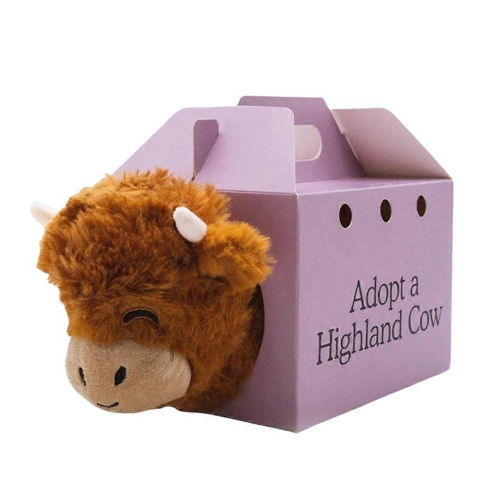 جديد هايلاند بقرة أسطورة أفخم دمية لعبة زخرفة بقعة جديدة