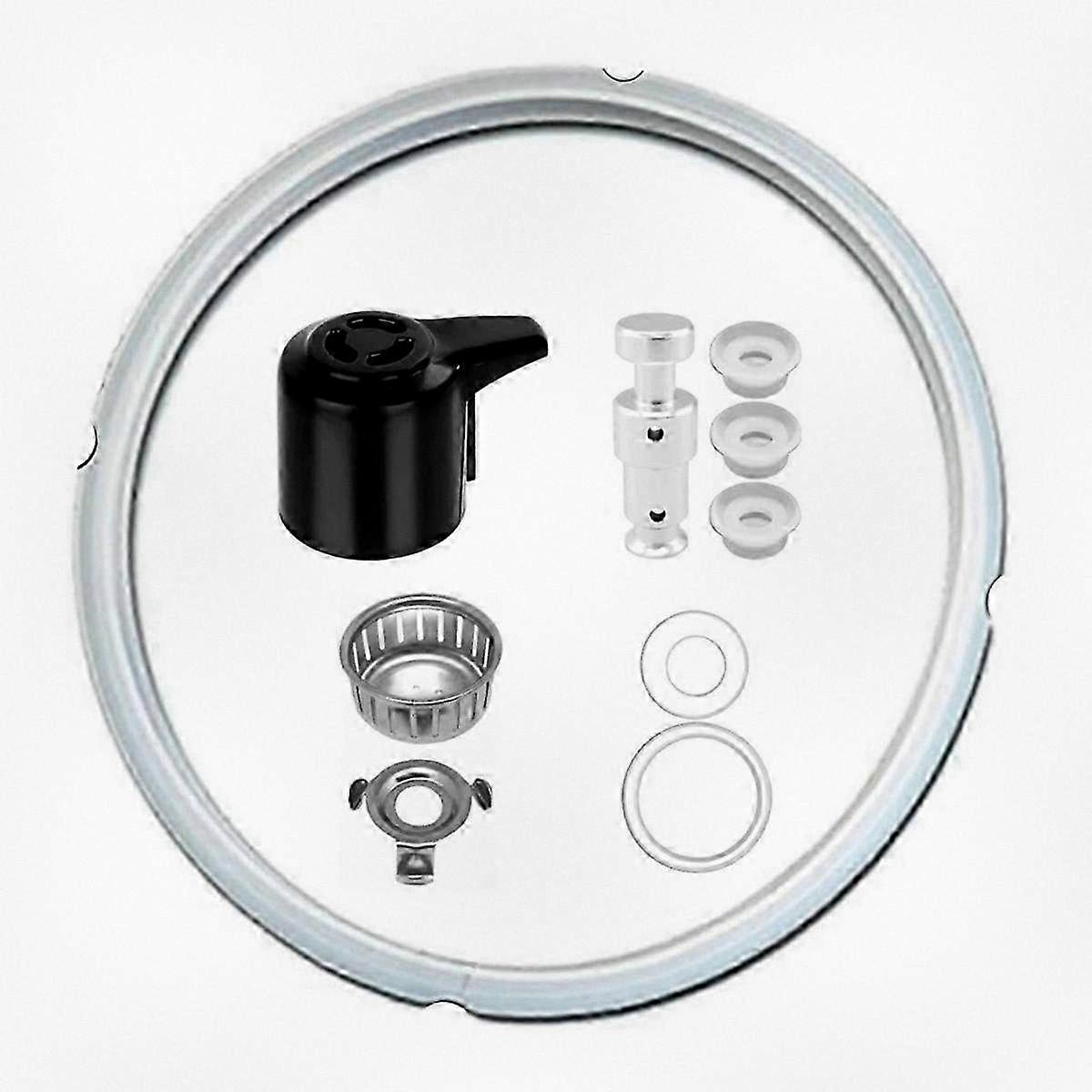 **Replacement Kit with Steam Handle Seal, Release Valve, and Float Seal, Includes Anti-Clog Guard**