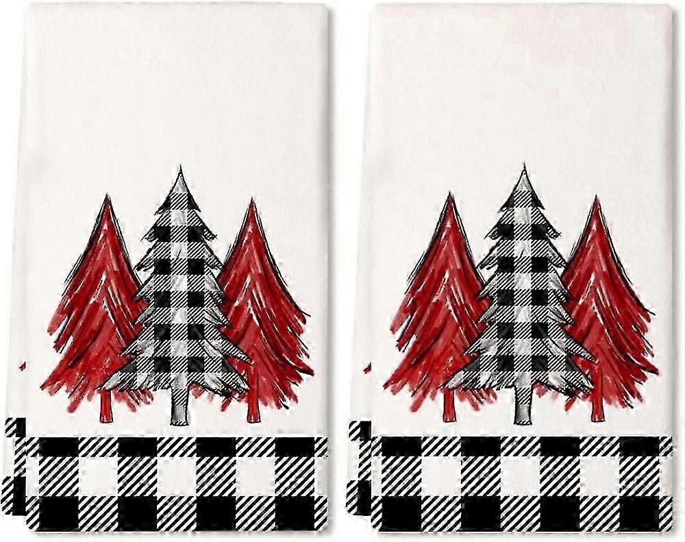 Torchon torchons de Noël, lot de 2, torchons, 40 x 60 cm Xmasstyle146