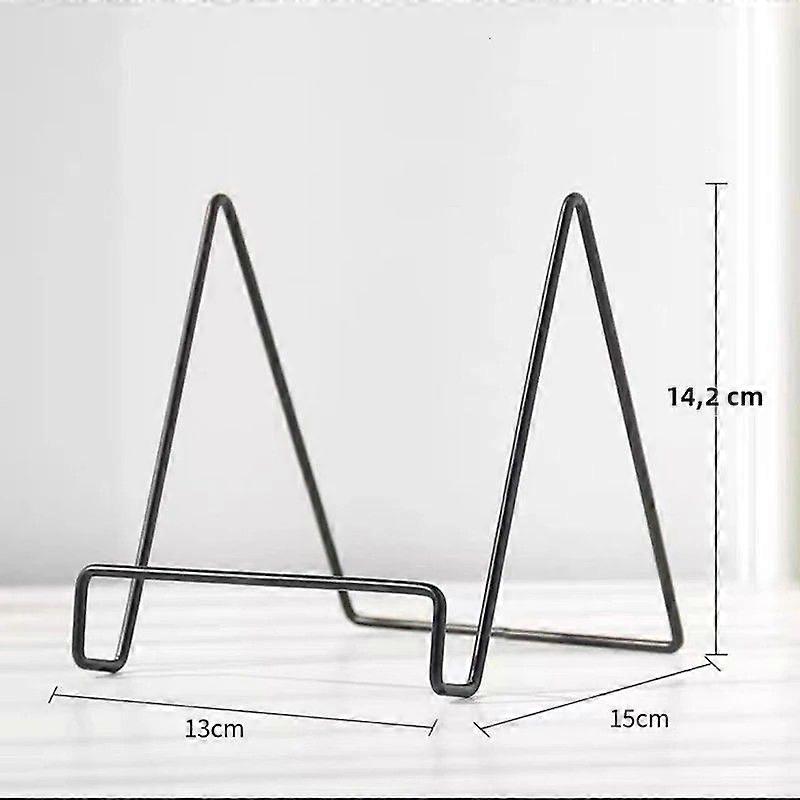 Steel Magazine and Photo Book Holder Storage Rack for Plates, Cups, Bowls, Photo Frames, Ornaments