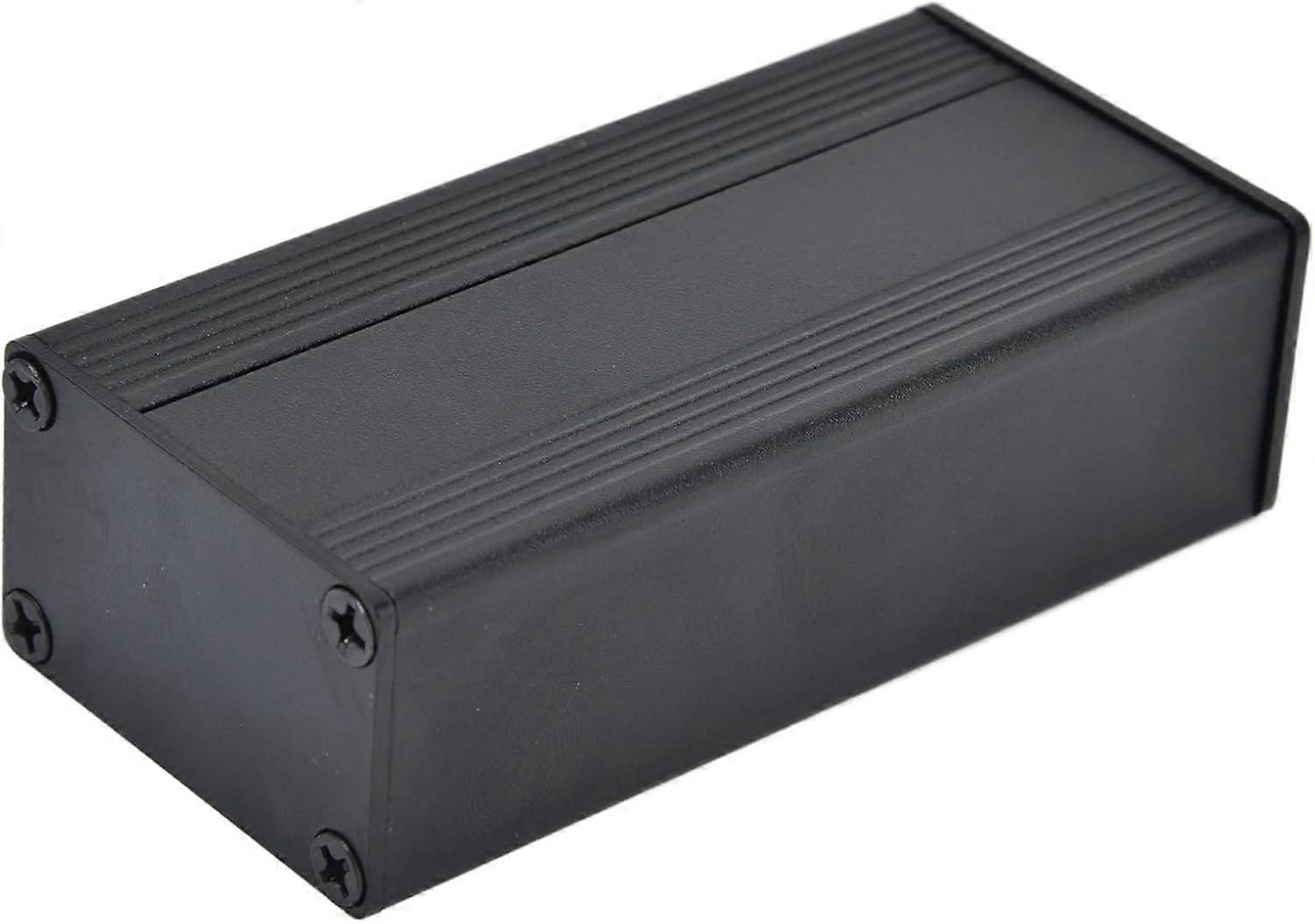 Aluminum Alloy Project Box DIY Electronic Project Protection Case Electronic Protection Case Case Black 25 x 40 x 80mm / 1 x 1.6 x 3.1