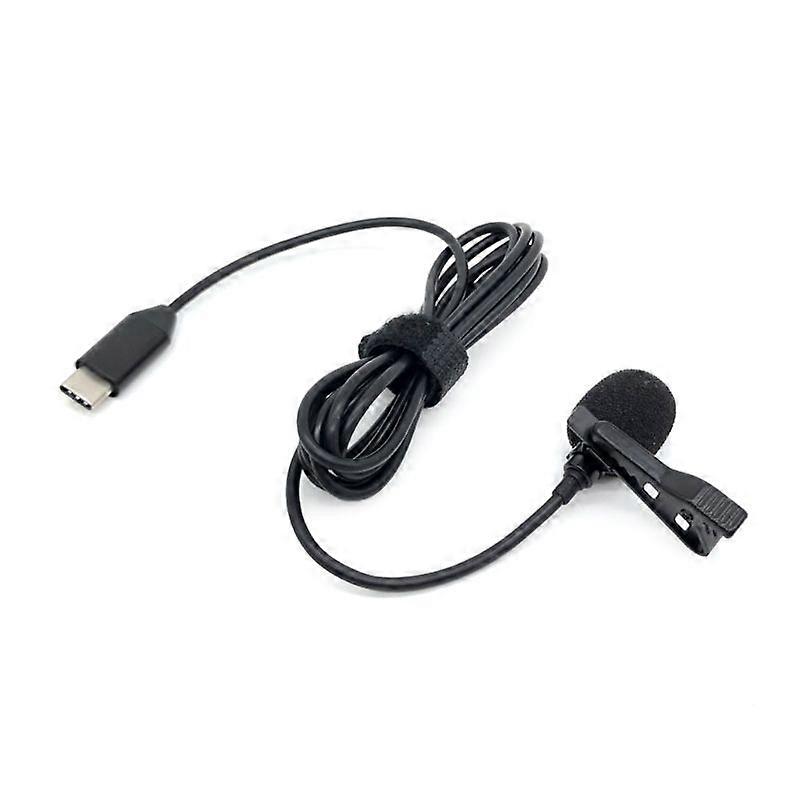 Type-C Noise Prevent Microphone for Action 4/3/2 Camera Recording Interviews