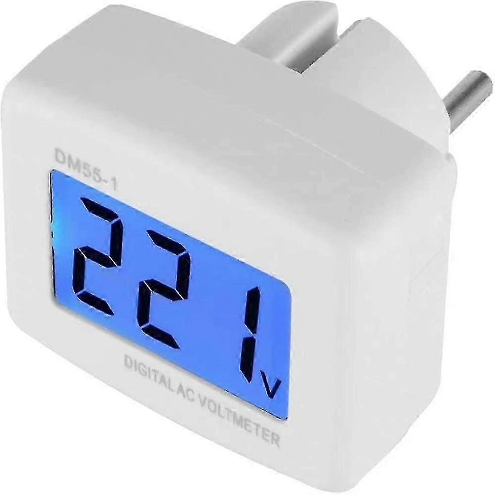 Ac80v-300v Lcd Display digitale Ac Voltmetro Plug-in Tester di tensione Volt Meter