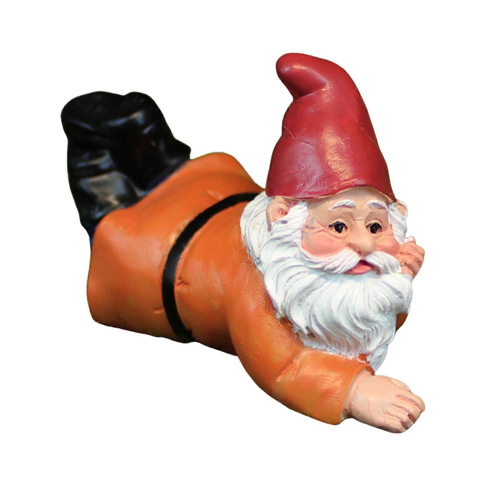 Microlandscape Gnomes Craft Statues Durable Resin Material Mini Ornaments