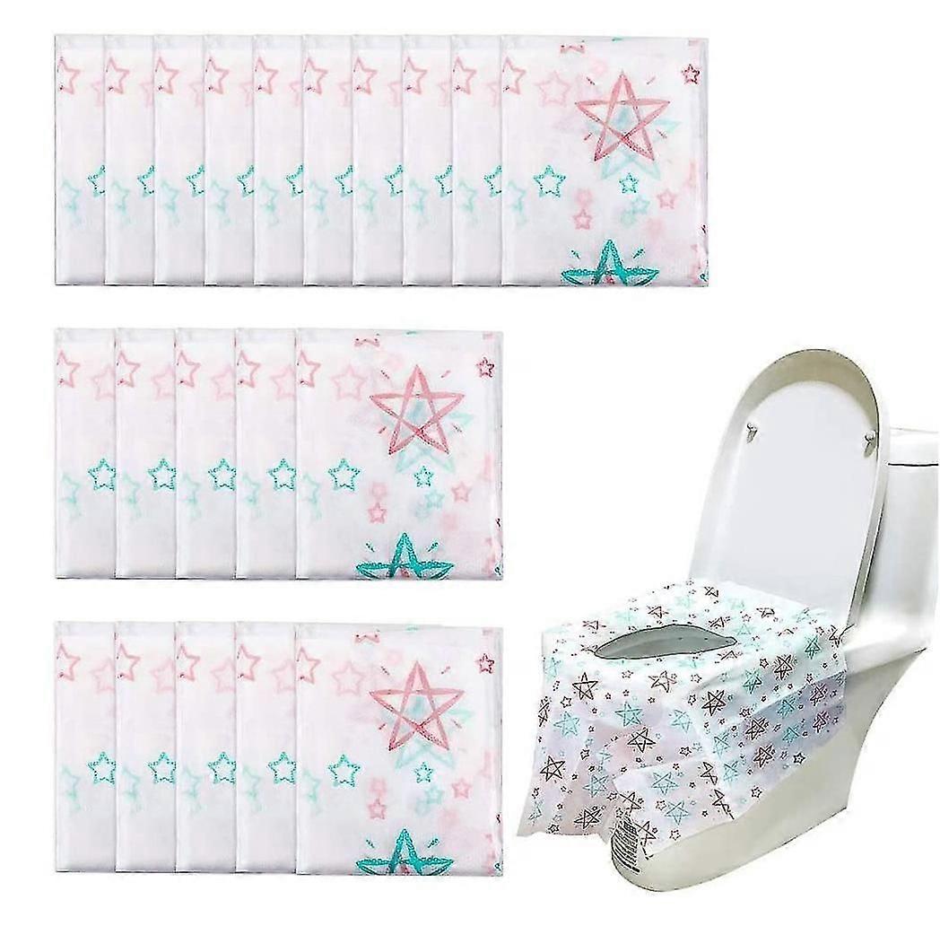 20 stk engangs toalett setematte