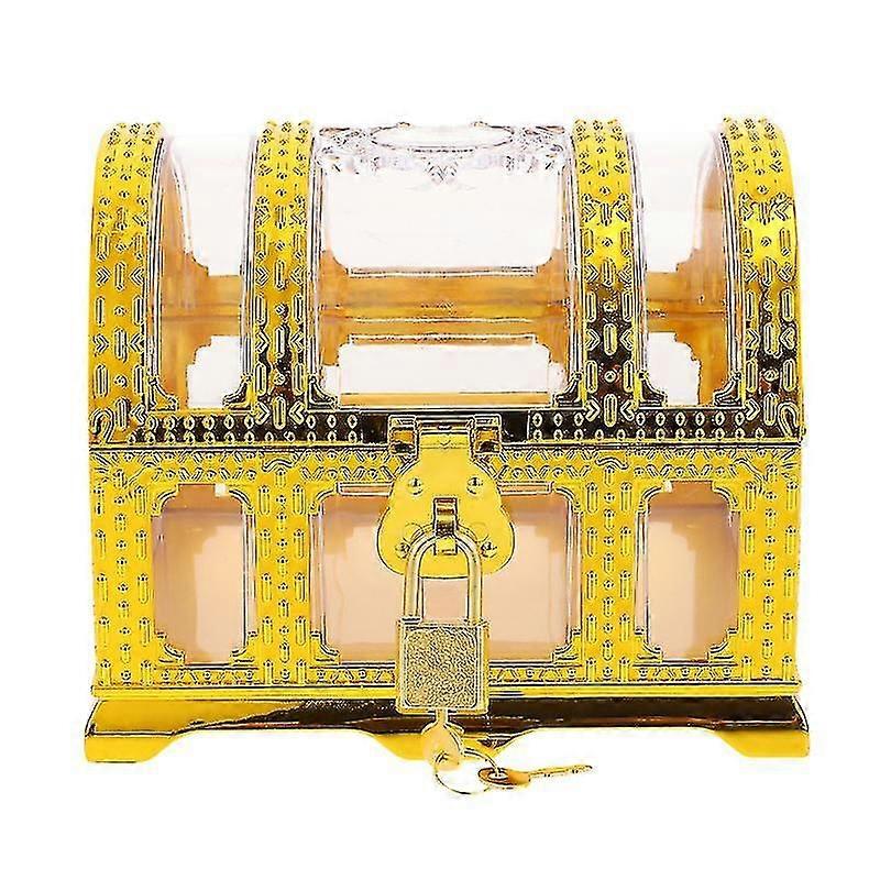 Decorative Treasure Chest Multi-function Pirate Box Vintage Pirate Chest