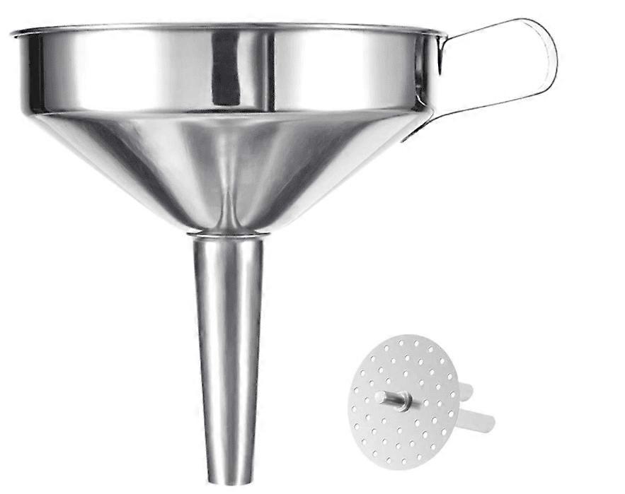 Stainless steel funnel