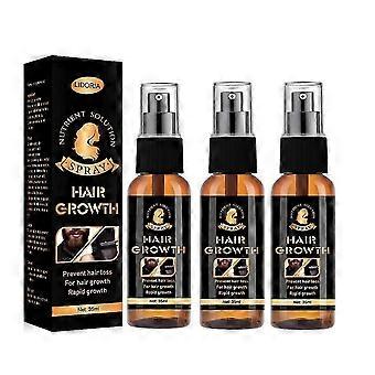 1-3X 35ml Beard Growth Serum Spray Fast Hair Growing Essential Oil Thicker Longer Fuller Beard Softening Moisturizing