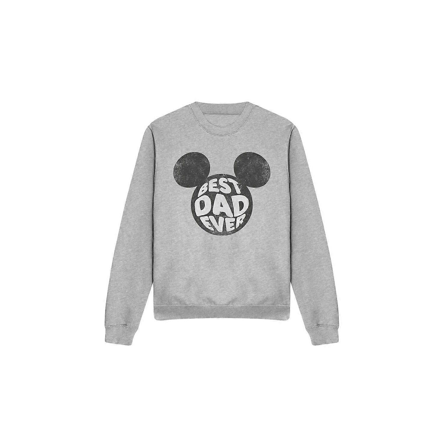 Disney Unisex Dospělý Nejlepší táta všech dob Mickey Mouse Mikina