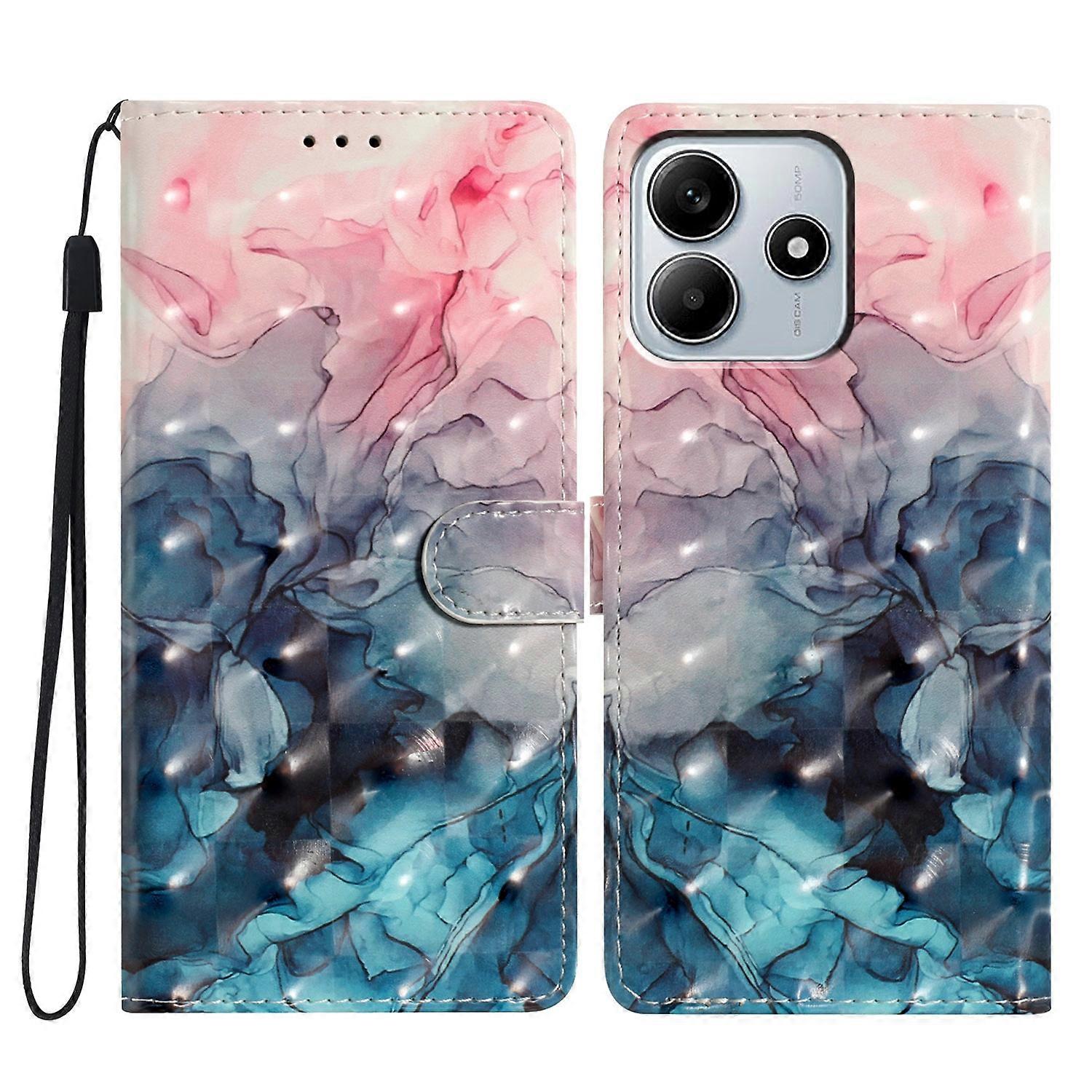 3D Pattern Leather Phone Case