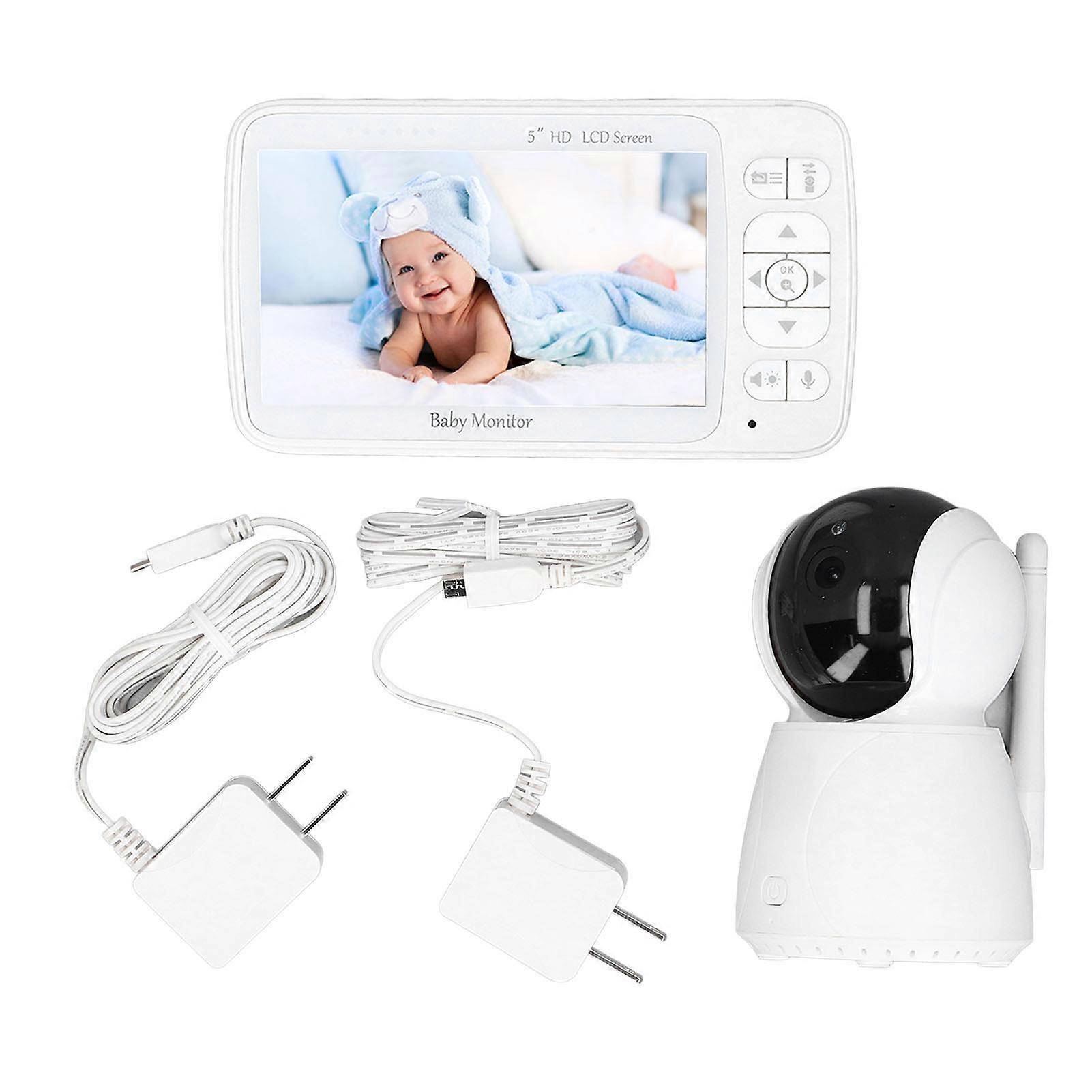 HD Video Baby Monitoring Camera - Wide Angle, Two-Way Talk, Night Vision, Lullabies