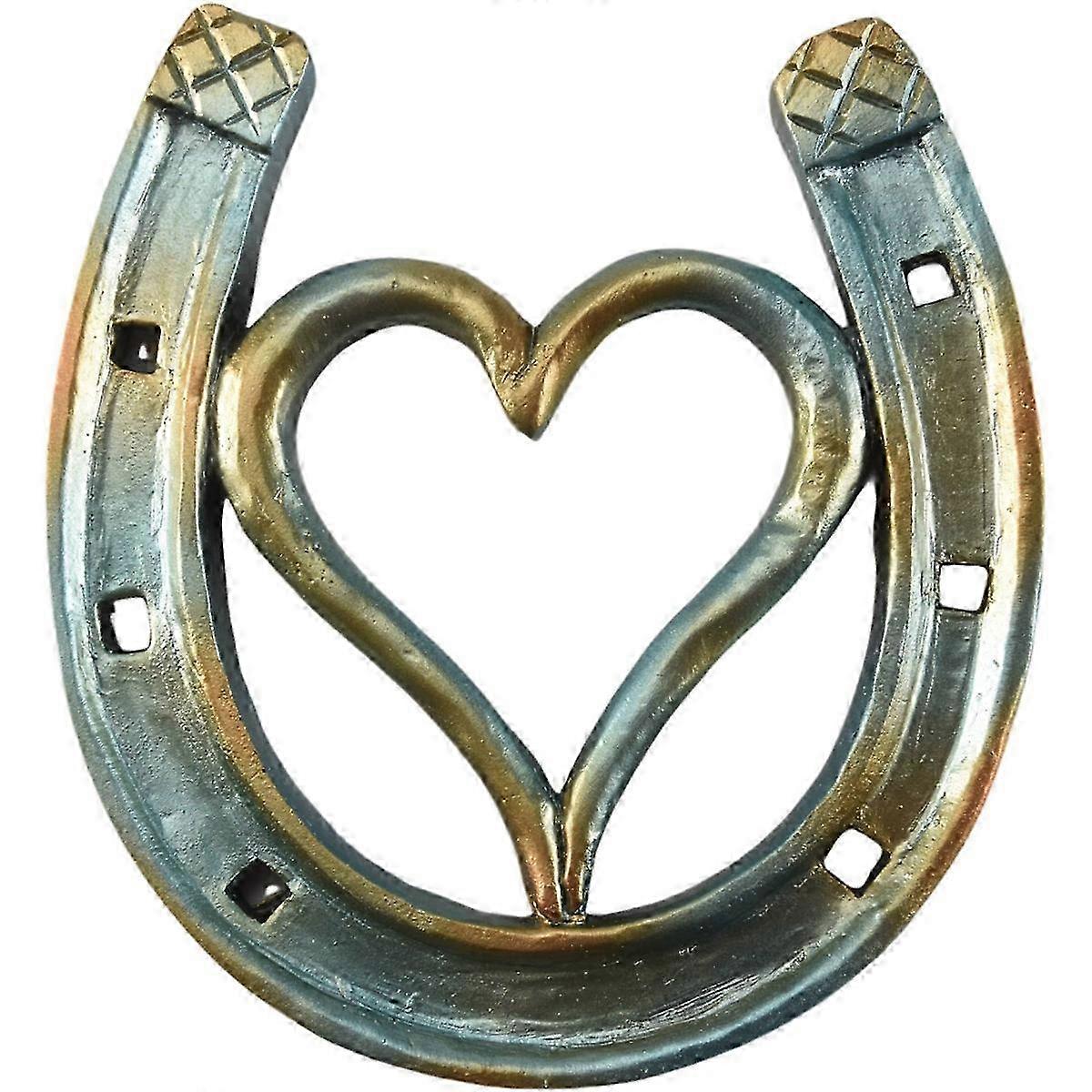 Handmade Cast Horseshoe Wall Decor